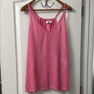 Melrose and Market Pink V-Neck Top